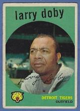 1959 Topps #455 Larry Doby Detroit Tigers