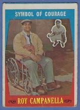 1959 Topps High #550 Roy Campanella Symbol Of Courage