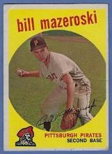 1959 Topps #415 Bill Mazeroski Pittsburgh Pirates