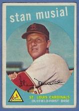 1959 Topps #150 Stan Musial St. Louis Cardinals