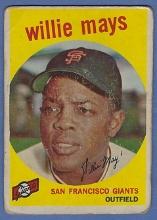 1959 Topps #50 Willie Mays San Francisco Giants