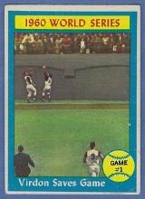 1961 Topps #306 World Series Game 1 Pirates Yankees