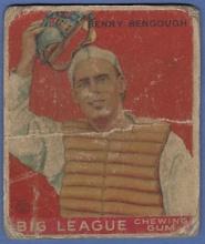 1933 Goudey Canadian Issue #1 Benny Bengough St. Louis Browns