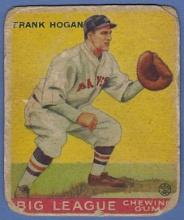 1933 Goudey #30 Frank Hogan Boston Braves