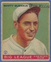 1933 Goudey #48 Marty McManus Boston Red Sox