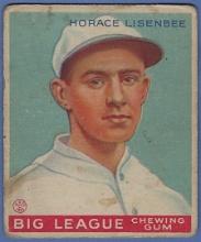 1933 Goudey #68 Horace Lisenbee Buffalo Bisons