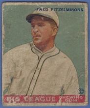 1933 Goudey Canadian Issue #20 Fred Fitzsimmons New York Giants