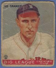 1933 Goudey #50 Ed Brandt Boston Braves