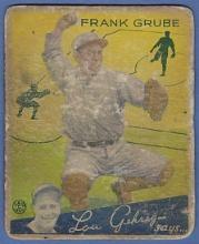 1934 Goudey #64 Frank Grube St. Louis Browns