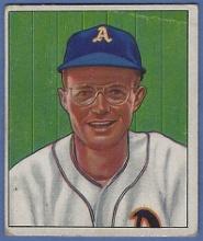 1950 Bowman #105 Bob Dillinger Philadelphia Athletics