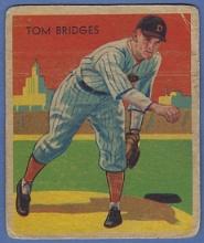 1934-36 National Chicle Diamond Stars #5 Tom Bridges Detroit Tigers