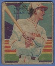 1934-36 National Chicle Diamond Stars #49 Buck Jordan Boston Braves