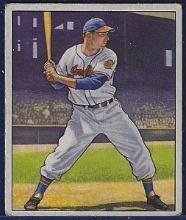 1950 Bowman #7 Jim Hegan Cleveland Indians