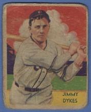 1934-36 National Chicle Diamond Stars #42 Jimmy Dykes Chicago White Sox