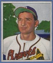 1950 Bowman #109 Sid Gordon Boston Braves