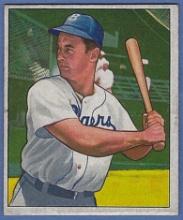 1950 Bowman #113 Gene Hermanski Brooklyn Dodgers