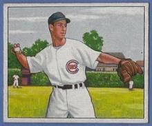 1950 Bowman #114 Wayne Terwilliger Chicago Cubs