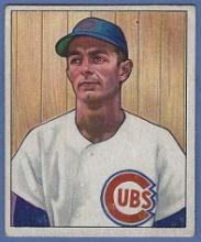 1950 Bowman #115 Roy Smalley Chicago Cubs