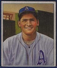 1950 Bowman #14 Alex Kellner Philadelphia Athletics