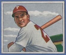 1950 Bowman #121 Andy Seminick Philadelphia Phillies