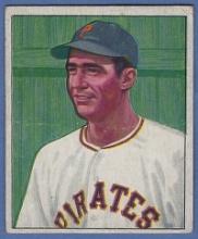 1950 Bowman #123 Dino Restelli Pittsburgh Pirates