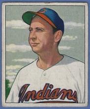 1950 Bowman #131 Steve Gromek Cleveland Indians