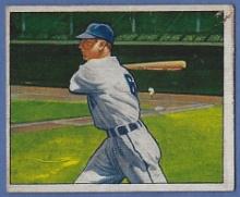 1950 Bowman #135 Pat Mullin Detroit Tigers