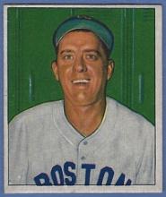 1950 Bowman #136 Warren Rosar Boston Red Sox