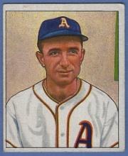 1950 Bowman #140 Pete Suder Philadelphia Athletics