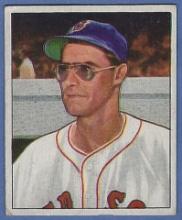 1950 Bowman #153 Walt Masterson Boston Red Sox