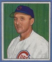 1950 Bowman #170 Emil Leonard Chicago Cubs