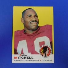 1969 TOPPS FOOTBALL #114 BOBBY MITCHELL WASHINGTON REDSKINS PACK FRESH SHARP