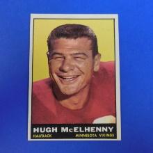 1961 TOPPS FOOTBALL #79 HUGH MCELHENNY MINNESOTA VIKINGS SHARP