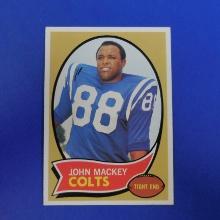 1970 TOPPS FOOTBALL #62 JOHN MACKEY BALTIMORE COLTS CLEAN SHARP