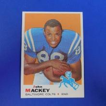 1969 TOPPS FOOTBALL #207 JOHN MACKEY BALTIMORE COLTS VERY NICE