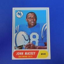 1968 TOPPS FOOTBALL #74 JOHN MACKEY BALTIMORE COLTS NICE EYE APPEAL