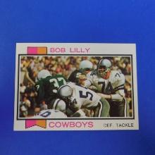 1973 TOPPS FOOTBALL #450 BOB LILLY DALLAS COWBOYS PACK FRESH SHARP