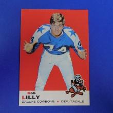 1969 TOPPS FOOTBALL #53 BOB LILLY DALLAS COWBOYS VERY NICE EYE APPEAL SHARP