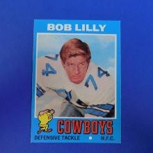 1971 TOPPS FOOTBALL #144 BOB LILLY DALLAS COWBOYS NICE EYE APPEAL SHARP