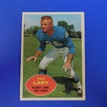 1960 TOPPS FOOTBALL #48 YALE LARY DETROIT LIONS VERY NICE EYE APPEAL