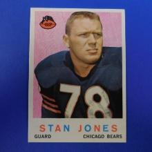 1959 TOPPS FOOTBALL #96 STAN JONES CHICAGO BEARS NICE EYE APPEAL SHARP