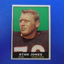 1961 TOPPS FOOTBALL #14 STAN JONES CHICAGO BEARS NICE EYE APPEAL SHARP