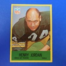 1967 PHILADELPHIA FOOTBALL #78 HENRY JORDAN GREEN BAY PACKERS