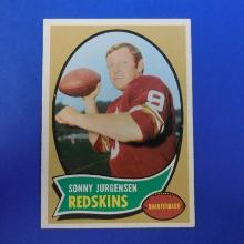 1970 TOPPS FOOTBALL #200 SONNY JURGENSEN REDSKINS PACK FRESH SHARP