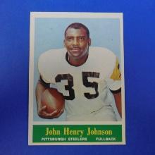 1964 PHILADELPHIA FOOTBALL #144 JOHN HENRY JOHNSON STEELERS SHARP