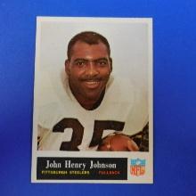 1965 PHILADELPHIA FOOTBALL #147 JOHN HENRY JOHNSON STEELERS VERY NICE SHARP