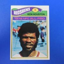 1977 TOPPS FOOTBALL #450 KEN HOUSTON WASHINGTON REDSKINS SHARP