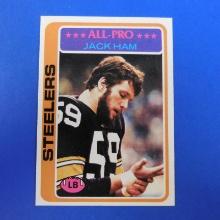 1978 TOPPS FOOTBALL #450 JACK HAM PITTSBURGH STEELERS PACK FRESH SHARP