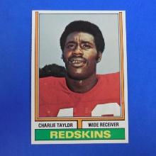 1974 TOPPS FOOTBALL #510 CHARLEY TAYLOR WASHINGTON REDSKINS VERY NICE