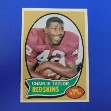 1970 TOPPS FOOTBALL #145 CHARLEY TAYLOR WASHINGTON REDSKINS PACK FRESH SHARP